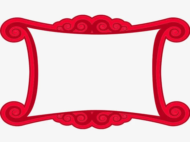 红边框免抠