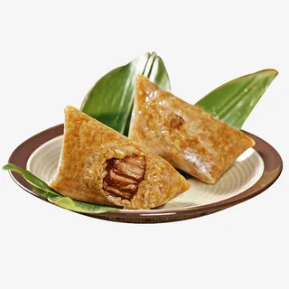 嘉兴鲜肉粽子特写免抠