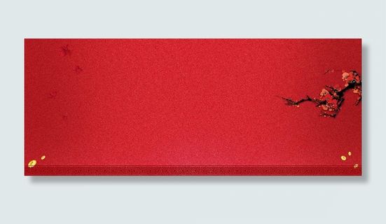 中国风红色淘宝海报背景高清