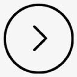 黑色简笔画向右箭头卡通免抠