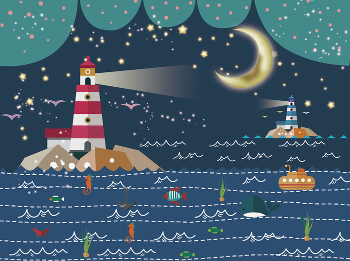 六一儿童房海报背景素材高清