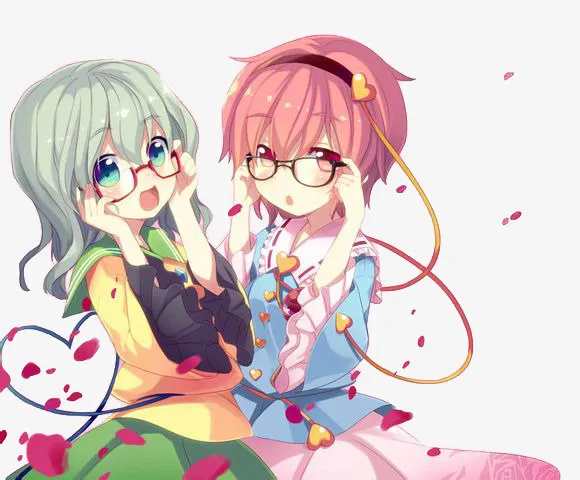 萌系动漫美少女免抠
