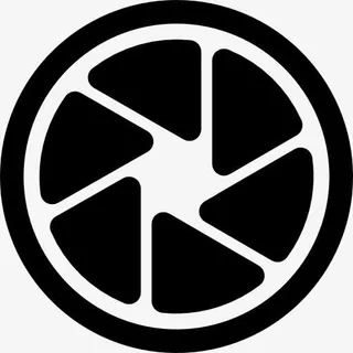 光圈相机工具圆形图标免抠