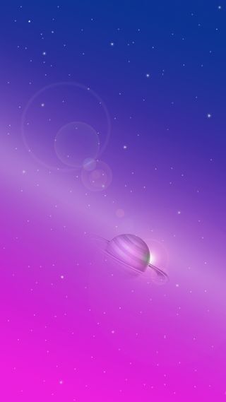 蓝色渐变星球科技H5背景高清