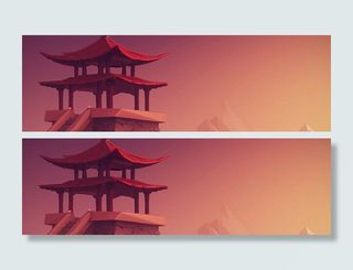 古建筑背景高清