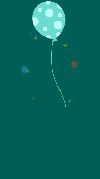 六一儿童节气球H5背景素材高清