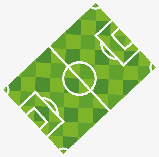 方块足球场免抠