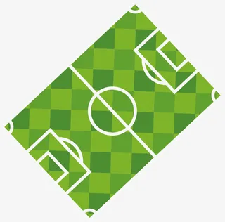 方块足球场免抠