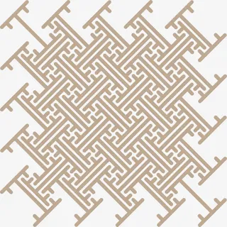 折线古代窗纹纹理免抠