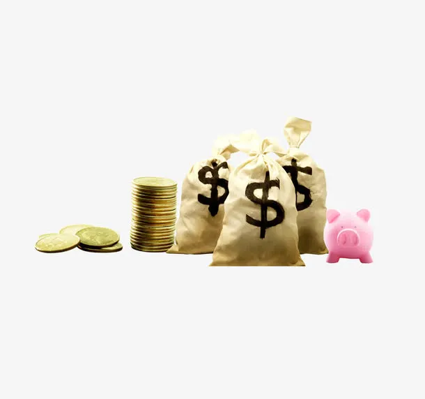 金融金袋子免抠
