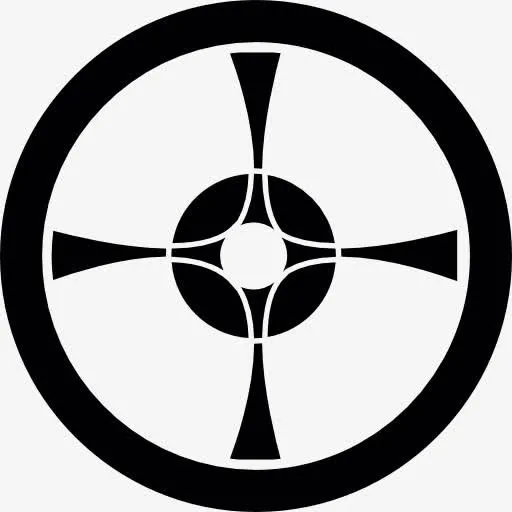 汽车方向盘图标免抠图标元素
