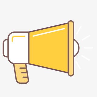 扁平化喇叭PNG下载免抠