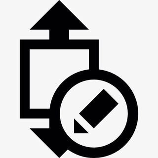 高度尺寸编辑图标免抠