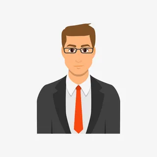 商务工作人员免抠