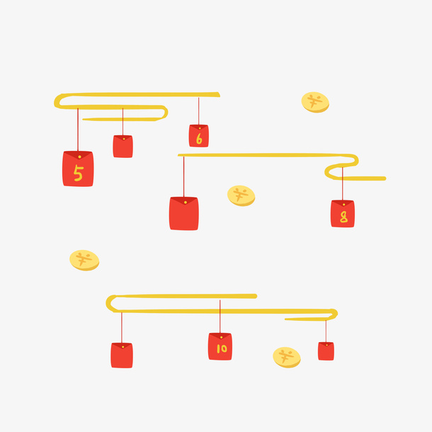 祥云,金色,国潮,金色祥云免抠