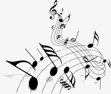 跳动的音符免抠