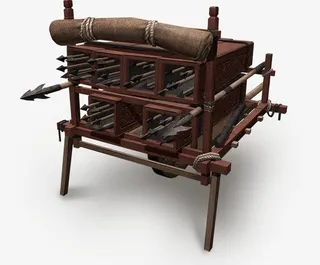 古代模具造型弓箭免抠