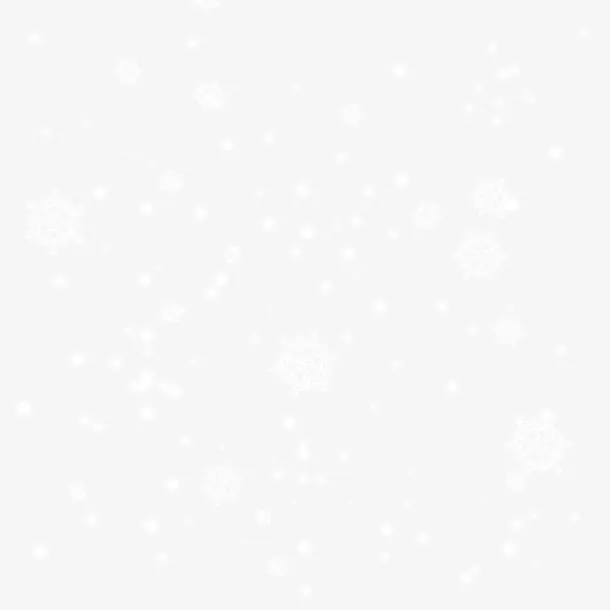 冬季飘雪雪花免抠