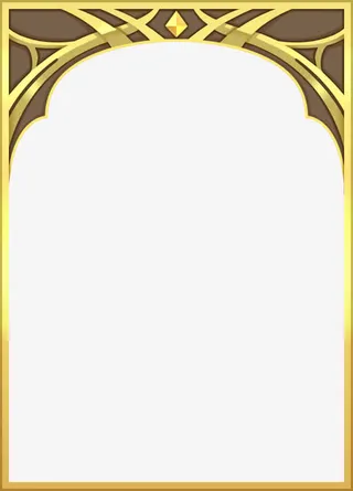 海报卡通游戏金属边框免抠