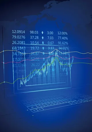 股票背景装饰高清