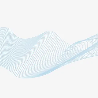 不规则渐变线条免抠