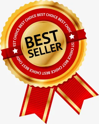 红色徽章标志免抠