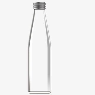 矢量长颈玻璃瓶免抠