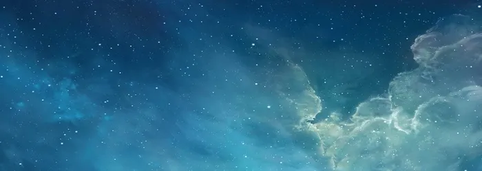 蓝色星空乌云背景高清