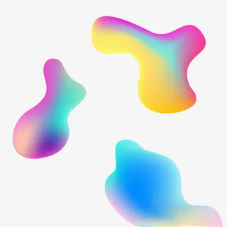 酷炫彩色渐变流体设计素材合集免抠手绘/卡通卡通元素