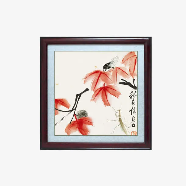 家居复古相框免抠