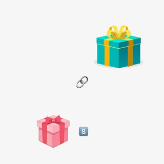 礼包节日礼物盒节日气氛免抠