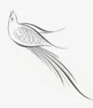 情人节素描喜鹊免抠