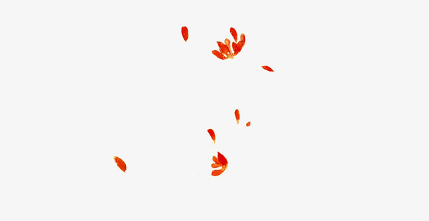 中国古风水彩插画素材免抠