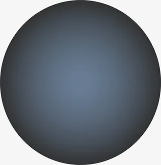 蓝色清新光圈免抠