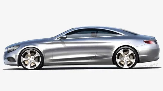 银色轿跑免抠 银色轿跑免抠