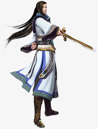 游戏原画拿着宝剑公子图片免抠