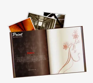 棕色时尚杂志手绘插画免抠