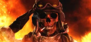 骷髅头背景图片高清