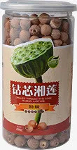 钻芯湘莲干果可食用免抠