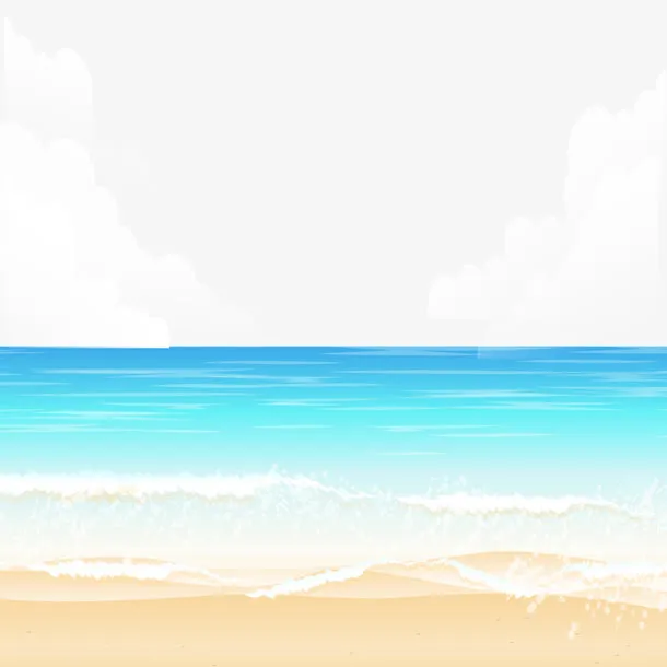 海边沙滩免抠