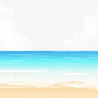 海边沙滩免抠