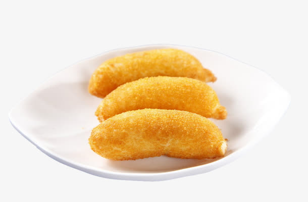 脆皮香蕉免抠