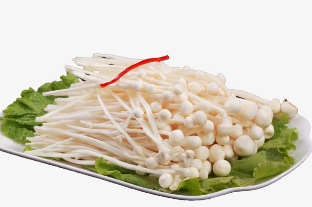 金针菇食材免抠