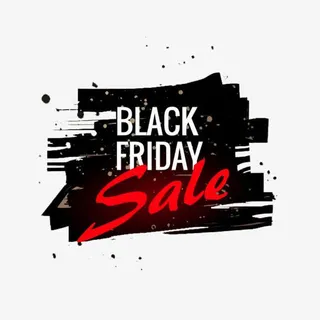 黑色星期五装饰图案免抠