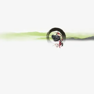 中国风水墨免抠
