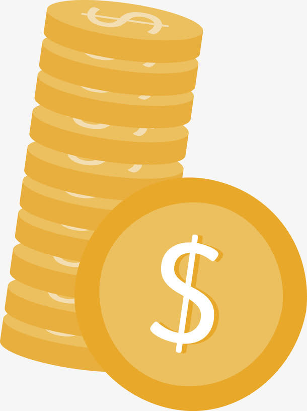 金色金币免抠