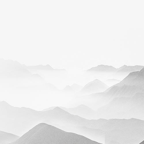 朦胧山脉免抠