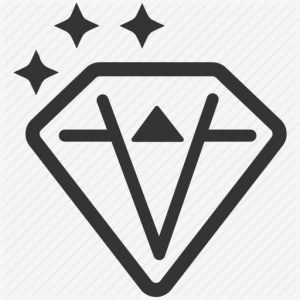 商务钻石icon免抠图标元素