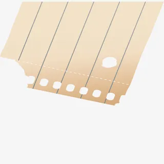 矢量书本纸张免抠