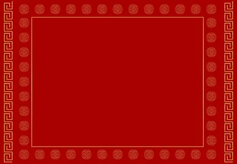 矢量中国风古纹边框背景素材高清